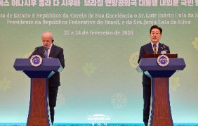 한-브라질 '전략적 동반자 관계' 격상…이 대통령 "양국 관계 새 도약"